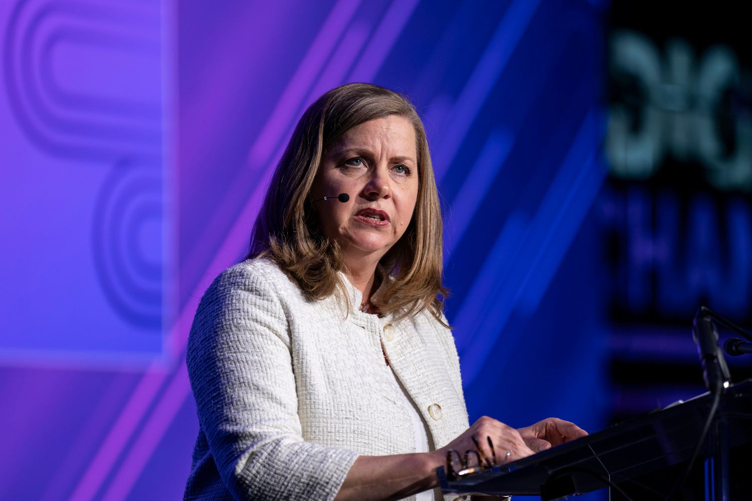 The Fed's new top bank regulator may adopt a more friendly tone 3 April 20, 2025 12:03 am The Fed's new top bank regulator may adopt a more friendly tone Michelle Bowman, governor of the US Federal Reserve, speaks during the DC Blockchain Summit in Washington, DC, US, on Wednesday, May 15, 2024.