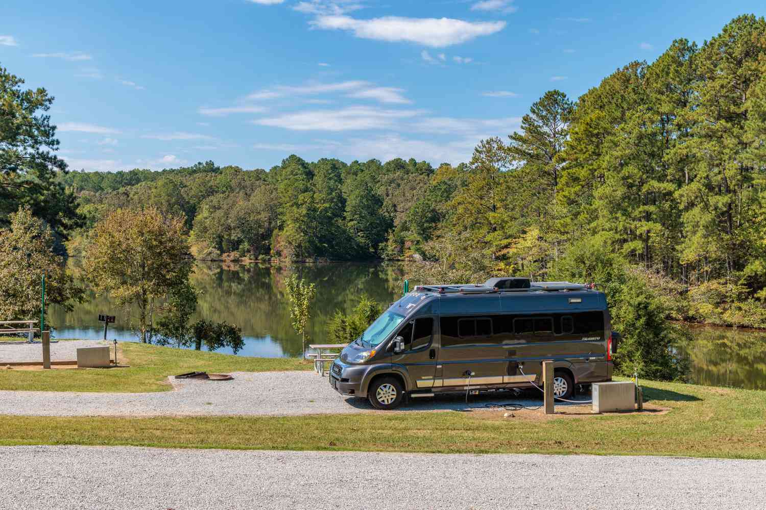 Winnebago Stock soars as results top estimates, but RV maker cuts outlook 4 August 29, 2025 8:08 pm Winnebago Stock soars as results top estimates, but RV maker cuts outlook Winnebago campervan on a Dodge RAM chassis at the Pin Oak Campground in Natchez Trace State Park near Wildersville, Tennessee