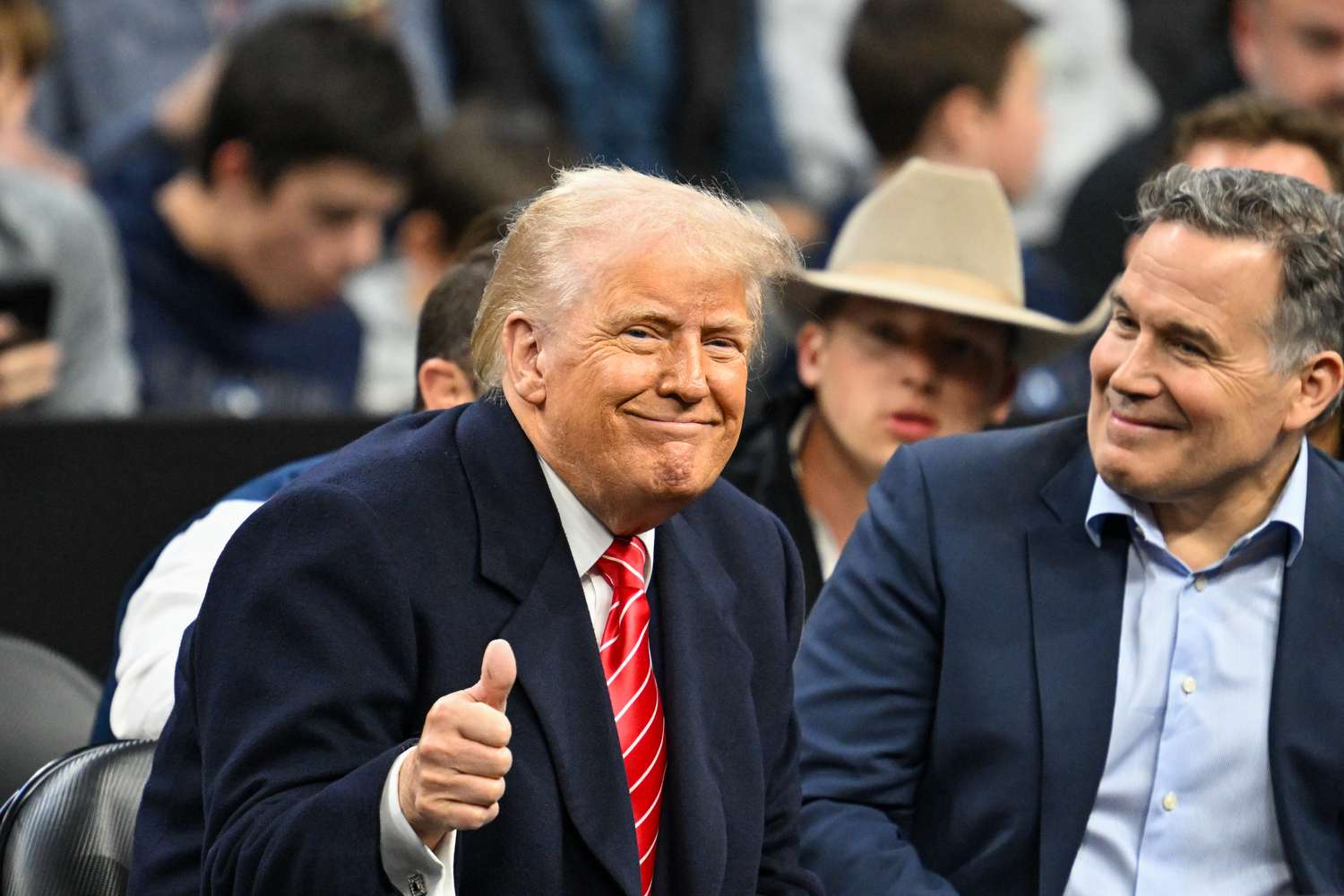 Think the national debt is big now? Wait until Trump tax cut extensions hit 4 August 29, 2025 8:19 pm Think the national debt is big now? Wait until Trump tax cut extensions hit President Donald Trump and Pennsylvania Senator David McCormick enjoy the matches during the NCAA Division 1 wrestling national championship finals on March 22nd, 2025 at the Wells Fargo Center in Philadelphia, PA.