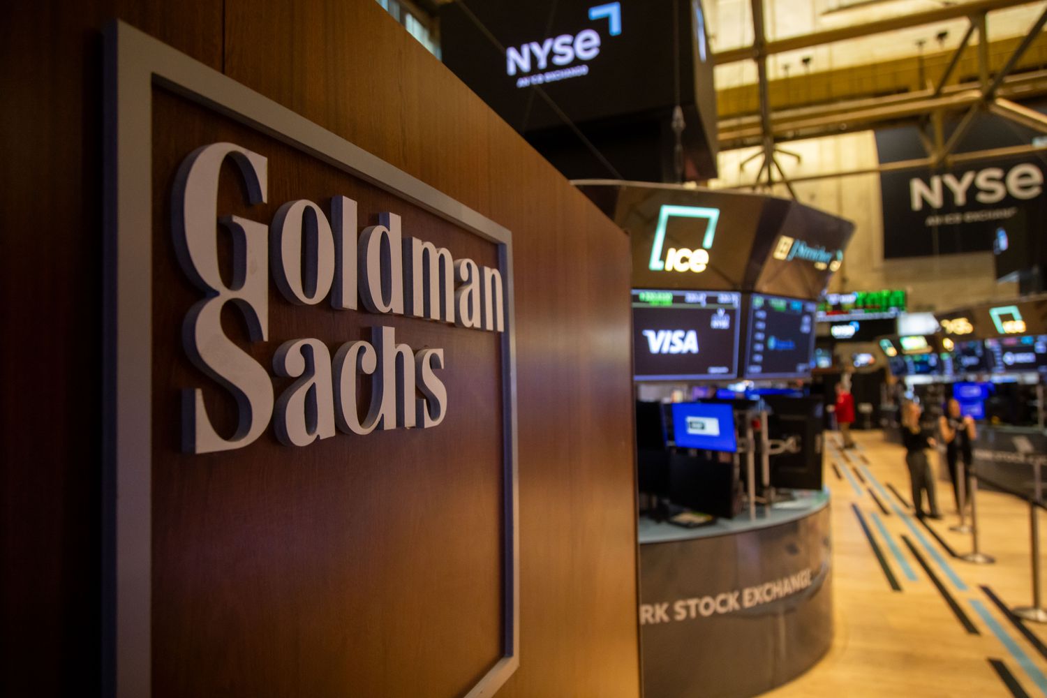 Goldman Sachs Results Top Estimates in a 'Markedly different' Environment 3 June 16, 2025 3:45 pm Goldman Sachs Results Top Estimates in a 'Markedly different' Environment The Goldman Sachs logo is seen on the floor of the New York Stock Exchange.
