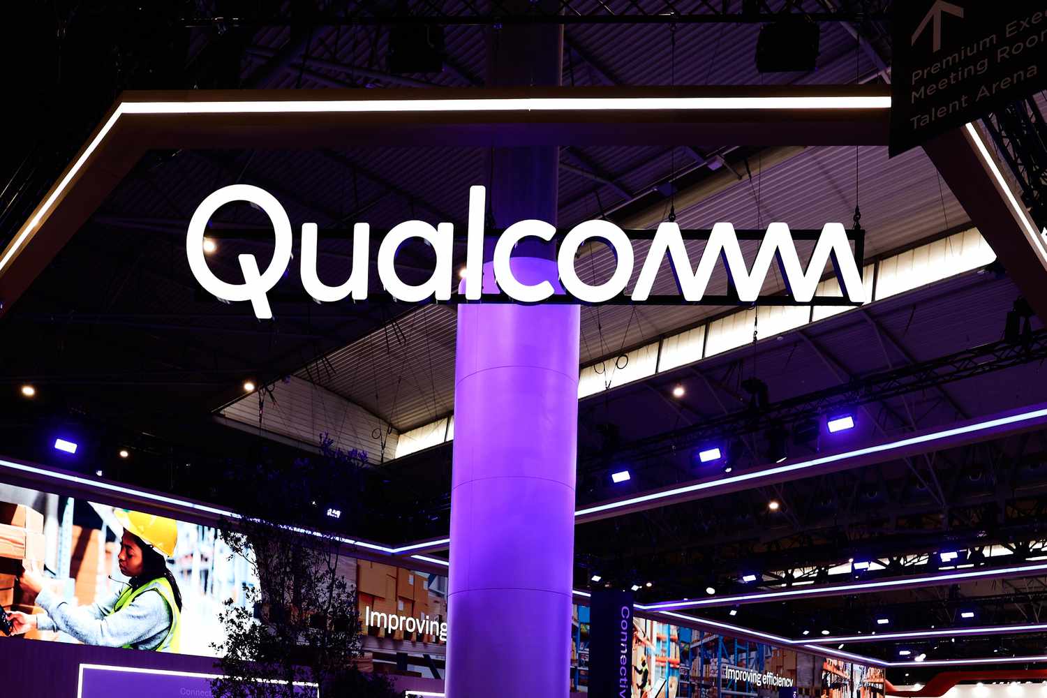 Alphawave stock soars in London after Qualcomm reportedly considers a takeover offer 3 July 15, 2025 2:41 pm Alphawave stock soars in London after Qualcomm reportedly considers a takeover offer Qualcomm pavilion at Mobile World Congress.