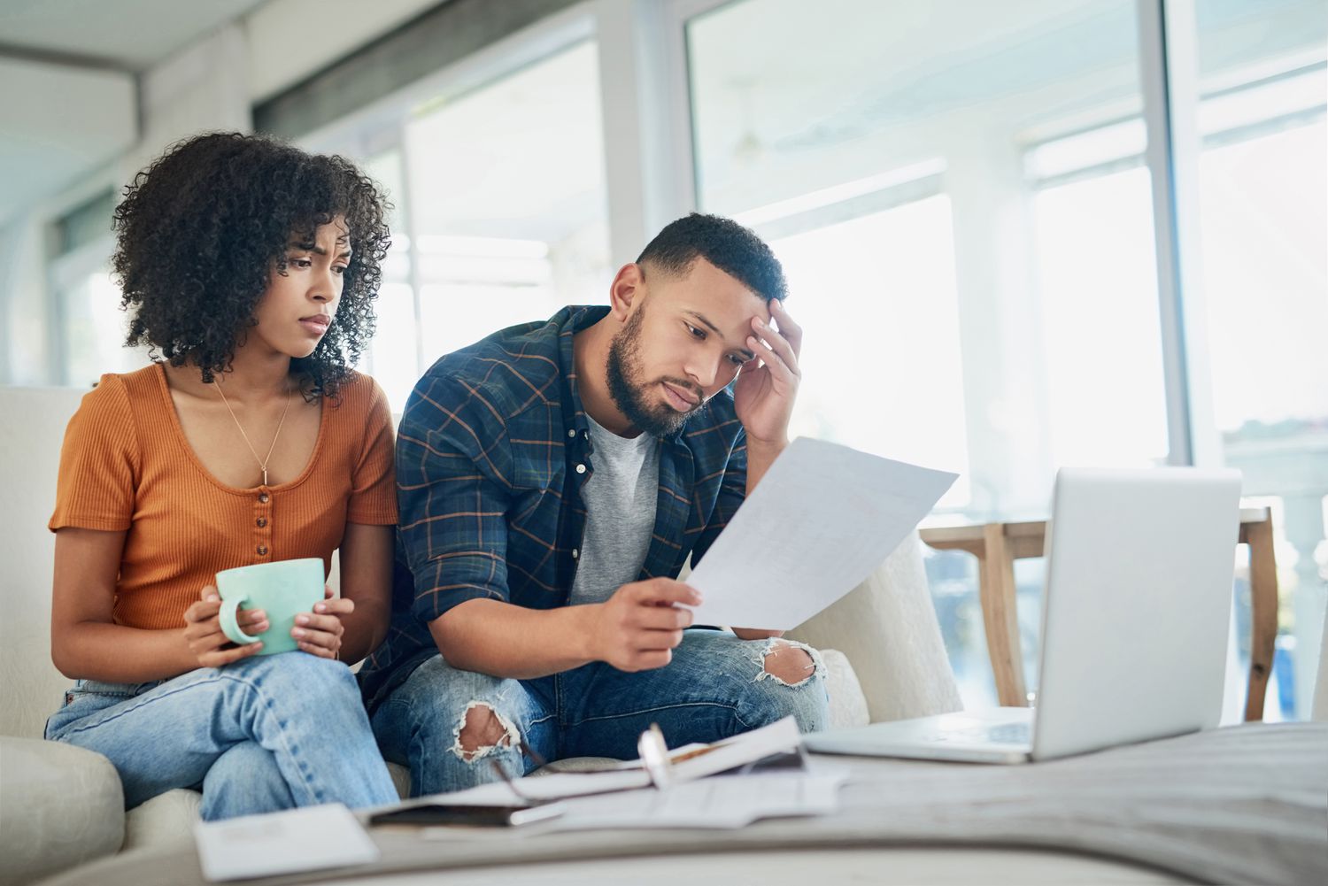 Today's Refinance Rates by State – Apr. 18, 2025 4 August 29, 2025 8:13 pm Today's Refinance Rates by State – Apr. 18, 2025 Young couple sitting in their living room and looking with concern at mortgage documents and a laptop