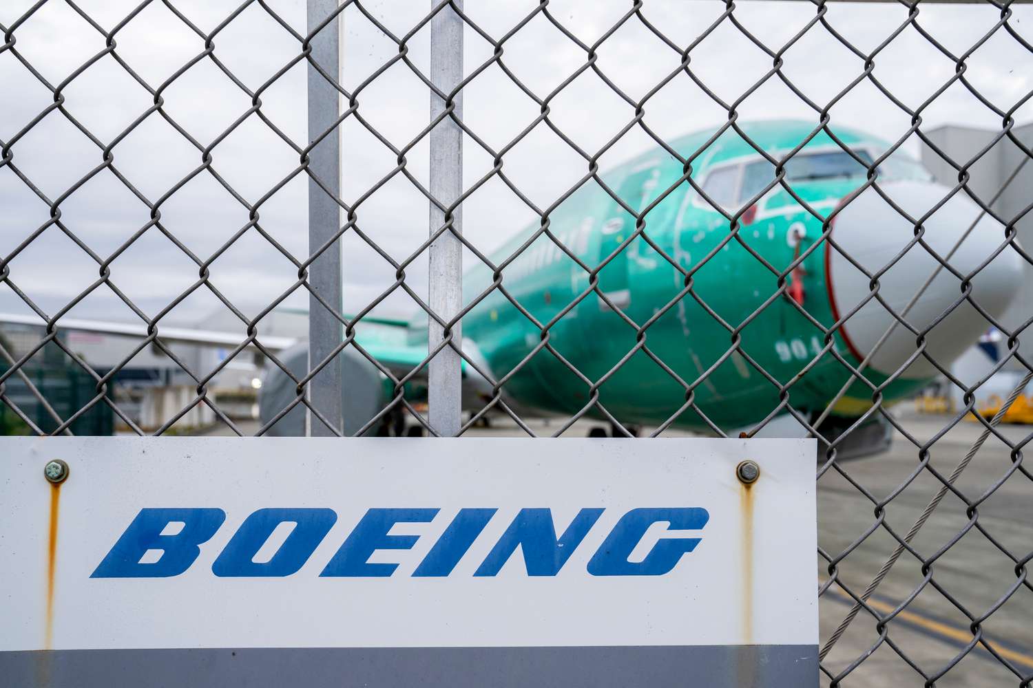 Judge orders Boeing, DOJ trial to start June 23 3 June 14, 2025 10:02 am Judge orders Boeing, DOJ trial to start June 23 The Boeing logo is seen on a sign in front of a green plane that is under construction.