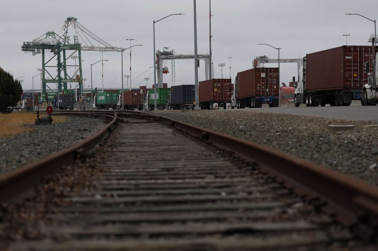 What to Expect from Friday's Jobs Report 3 June 14, 2025 7:49 am What to Expect from Friday's Jobs Report Trucks line up to enter a shipping berth at the Port of Oakland on April 18, 2025 in Oakland, California.