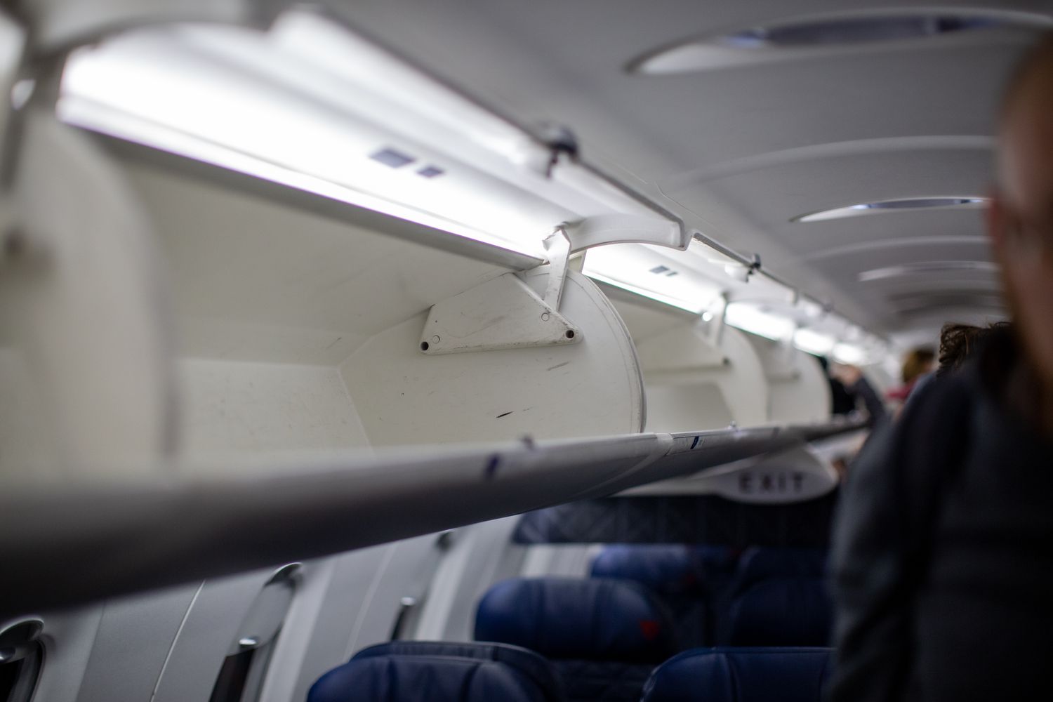 Southwest used to be safe from some gate-check complaints. This could change. 3 July 27, 2025 12:44 pm Southwest used to be safe from some gate-check complaints. This could change. Overhead bins on a Delta Bombardier CRJ-900 plane