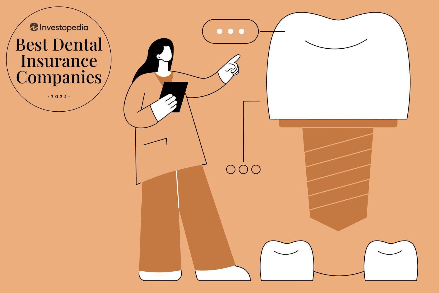 Greatest Dental Insurance coverage for Implants of 2025 28 July 27, 2025 2:51 pm Greatest Dental Insurance coverage for Implants of 2025 Illustration of a woman in lab coat pointing to giant dental implant, which is hovering over a gap between two other teeth