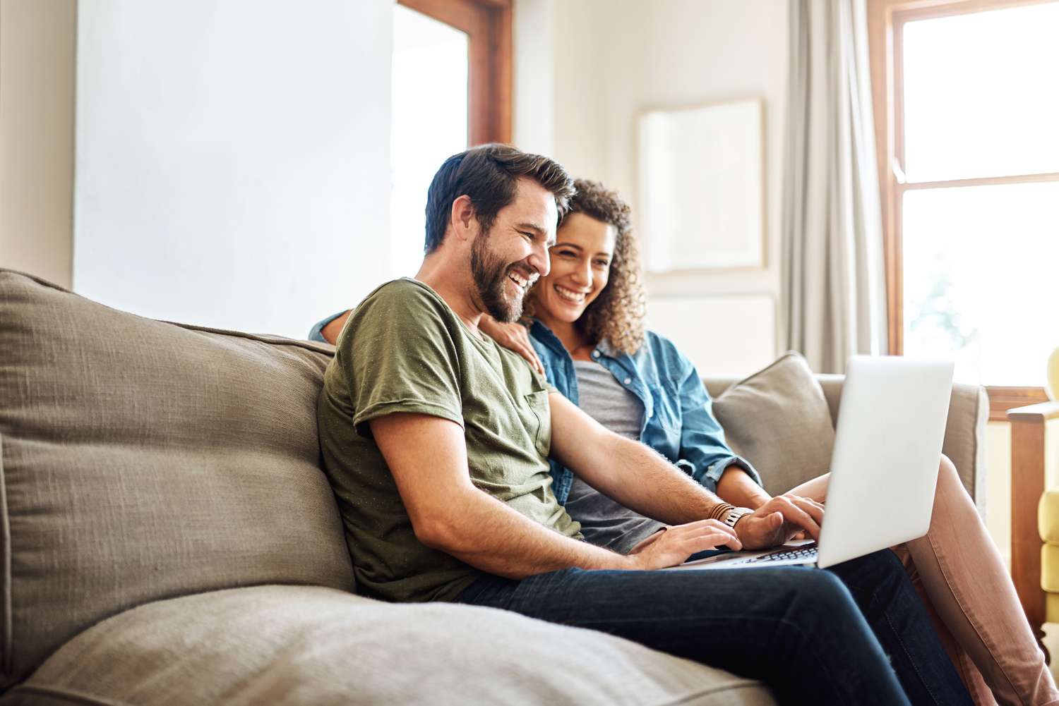 Refinance Rates Drop Once Again - March 25, 2025 3 June 14, 2025 10:17 am Refinance Rates Drop Once Again - March 25, 2025 Shot of a happy young couple using a laptop together on the sofa at home.