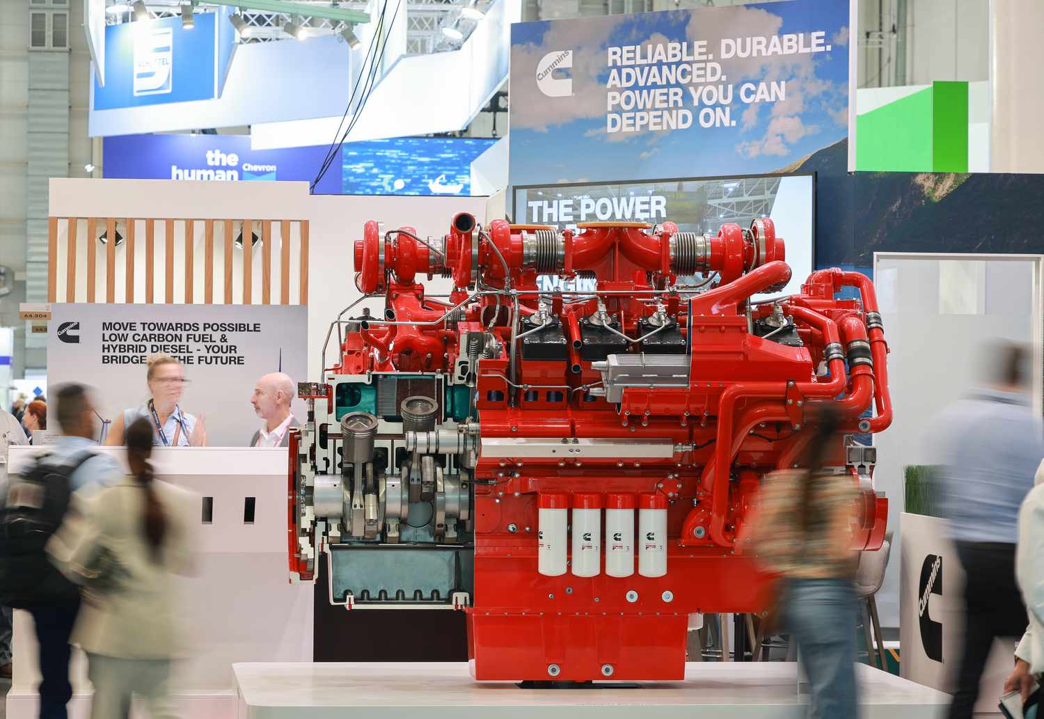 Engine Maker Cummins Withdraws its Outlook Citing Uncertainty over Tariffs 4 May 8, 2025 3:31 pm Engine Maker Cummins Withdraws its Outlook Citing Uncertainty over Tariffs Cummins booth at the "SMM 2024" maritime trade fair in Hamburg