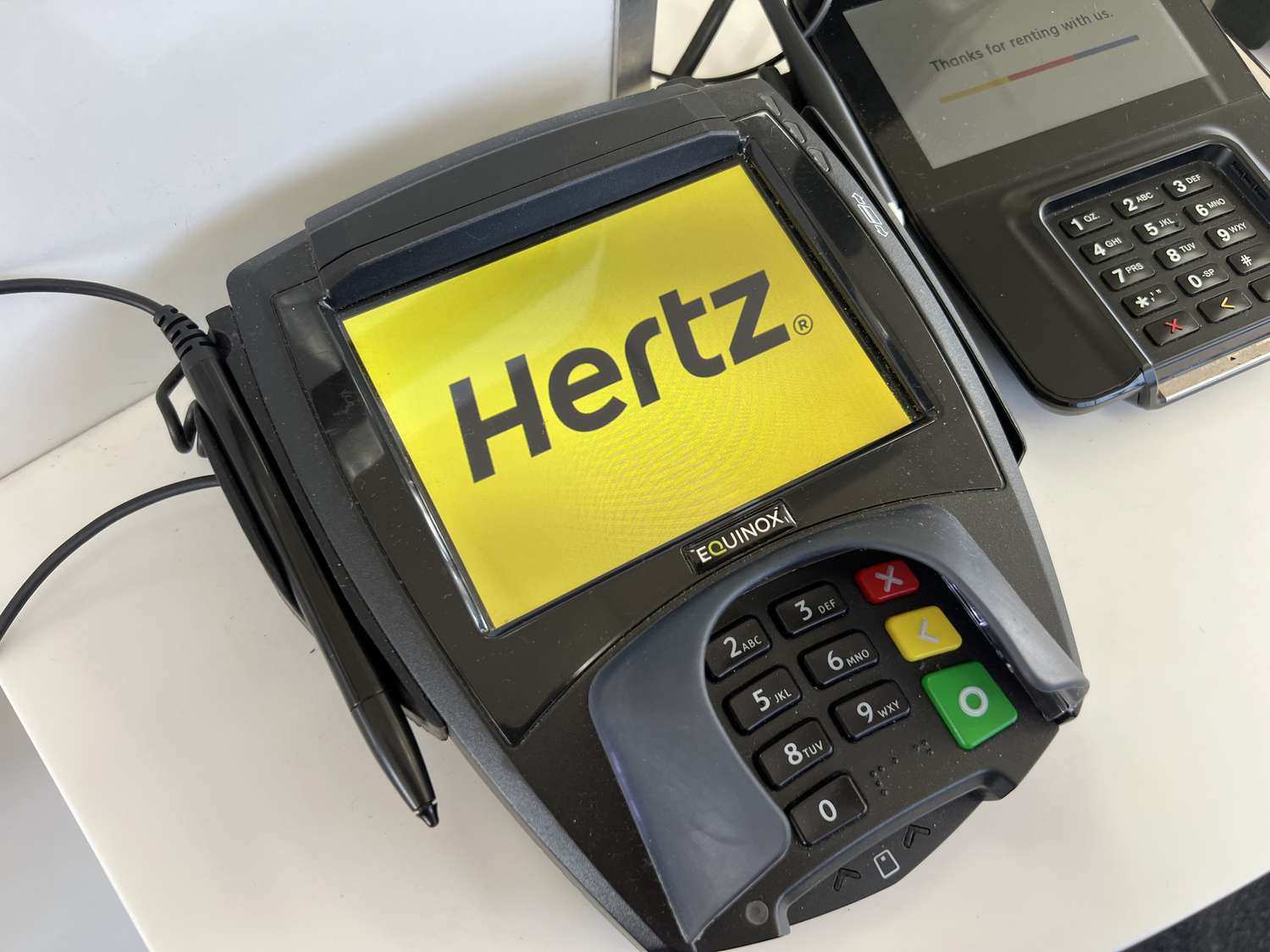 Hertz Stock Drops on Monday, Giving Up Some Gains Following Ackman-Fueled Rally 3 June 14, 2025 10:20 am Hertz Stock Drops on Monday, Giving Up Some Gains Following Ackman-Fueled Rally Logo for car rental company Hertz on a credit card terminal.
