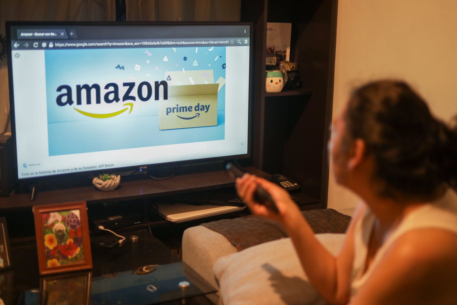 White Home Calls Amazon's Plans to Spotlight Tariff Impression in Pricing 'Hostile' 3 June 14, 2025 11:36 am White Home Calls Amazon's Plans to Spotlight Tariff Impression in Pricing 'Hostile' A woman looks at Amazon from her couch.