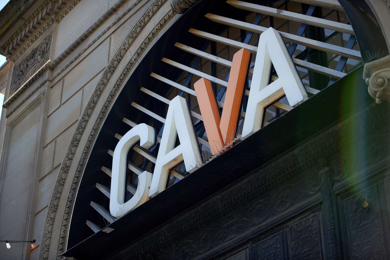 Cava Stock Climbs After JPMorgan Suggests Taking Advantage of Recent Slide 4 August 29, 2025 8:13 pm Cava Stock Climbs After JPMorgan Suggests Taking Advantage of Recent Slide The Cava logo is seen above the entrance to a restaurant.