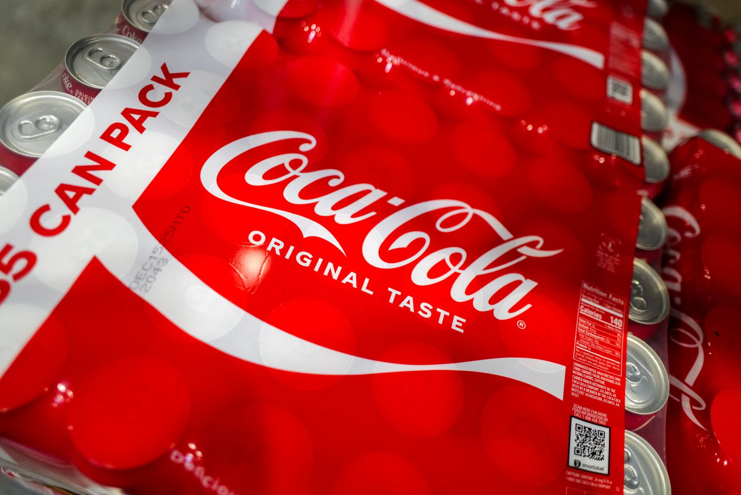 JPM: Coca-Cola's performance should 'continue' amid tariff uncertainty 3 June 14, 2025 11:45 am JPM: Coca-Cola's performance should 'continue' amid tariff uncertainty The Coca-Cola logo on the red packaging of a case of Coca-Cola