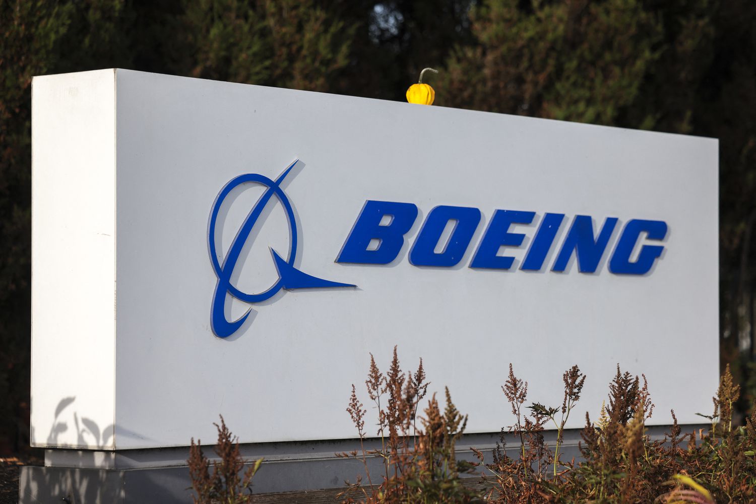 Boeing stock falls as China tells carriers to stop jet deliveries, report says 3 May 8, 2025 11:06 pm Boeing stock falls as China tells carriers to stop jet deliveries, report says The blue Boeing logo is seen on a white sign.