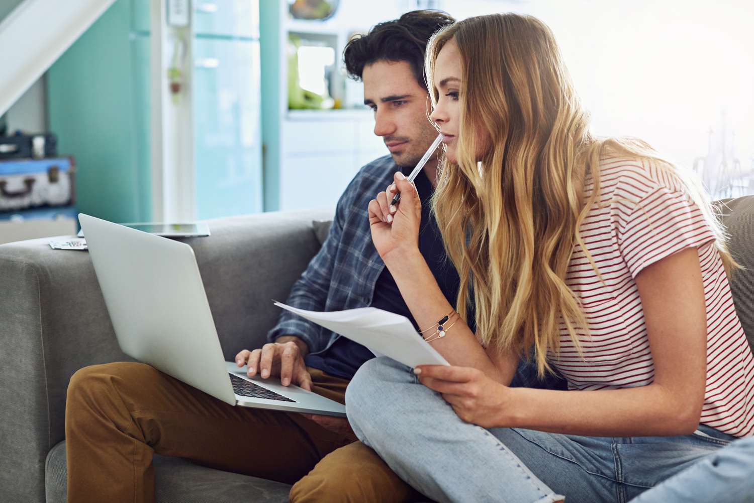 You Can't Control Mortgage Rates. These 4 moves can help you find the best deal. 4 August 29, 2025 8:15 pm You Can't Control Mortgage Rates. These 4 moves can help you find the best deal. Young couple sitting on their sofa and looking seriously at a laptop and a mortgage document