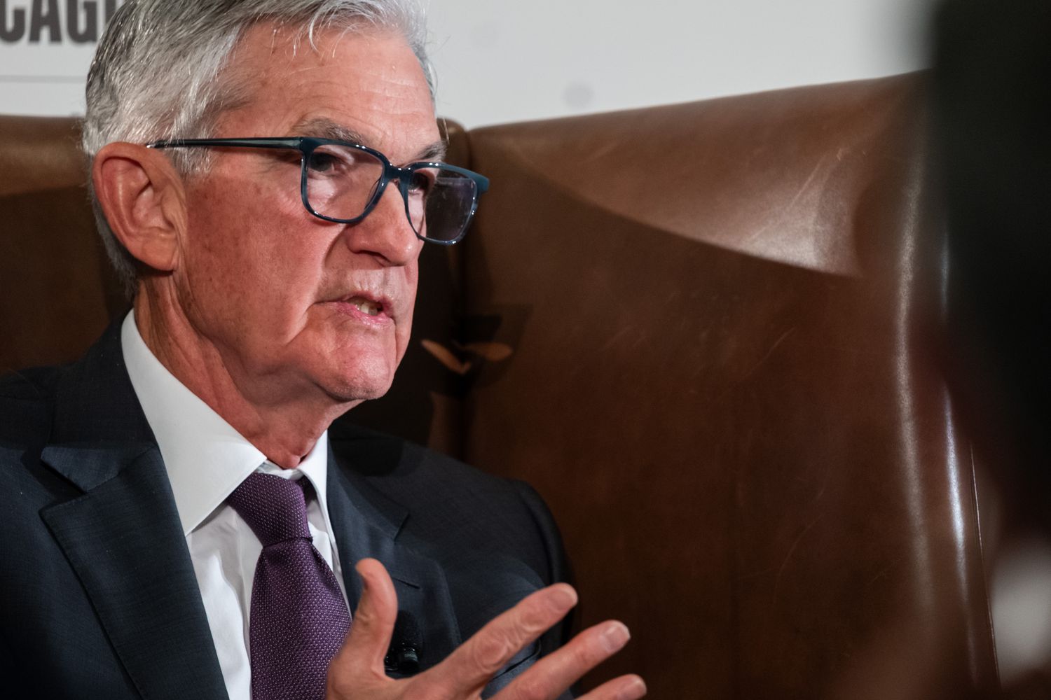 Fed Chair Jerome Powell in New York City on March 7. 