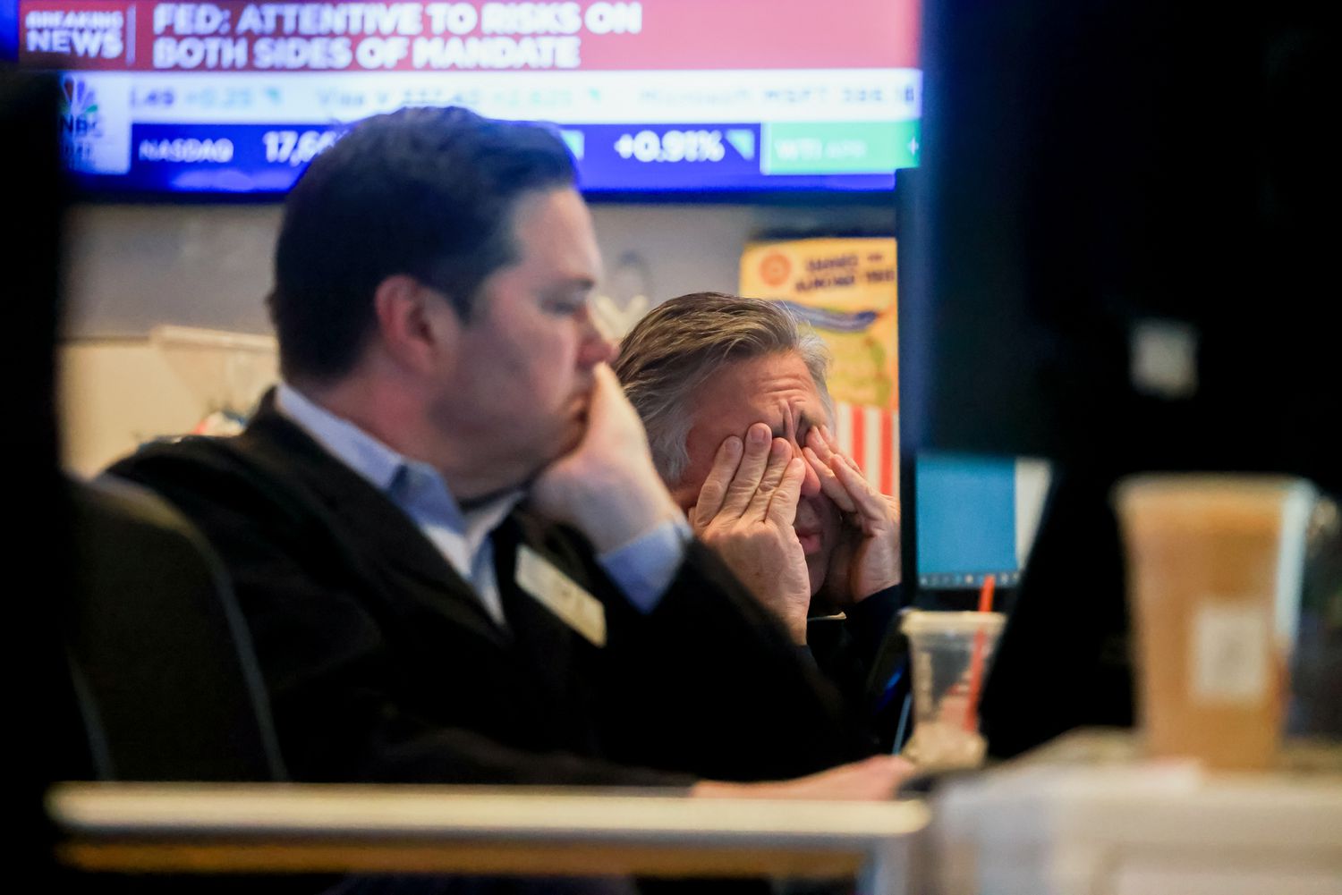 Investors are gripped with fear and distrust but still hold onto their favorite stocks 5 July 11, 2025 6:53 pm Investors are gripped with fear and distrust but still hold onto their favorite stocks Traders work on the floor of the New York Stock Exchange on March 19, 2025