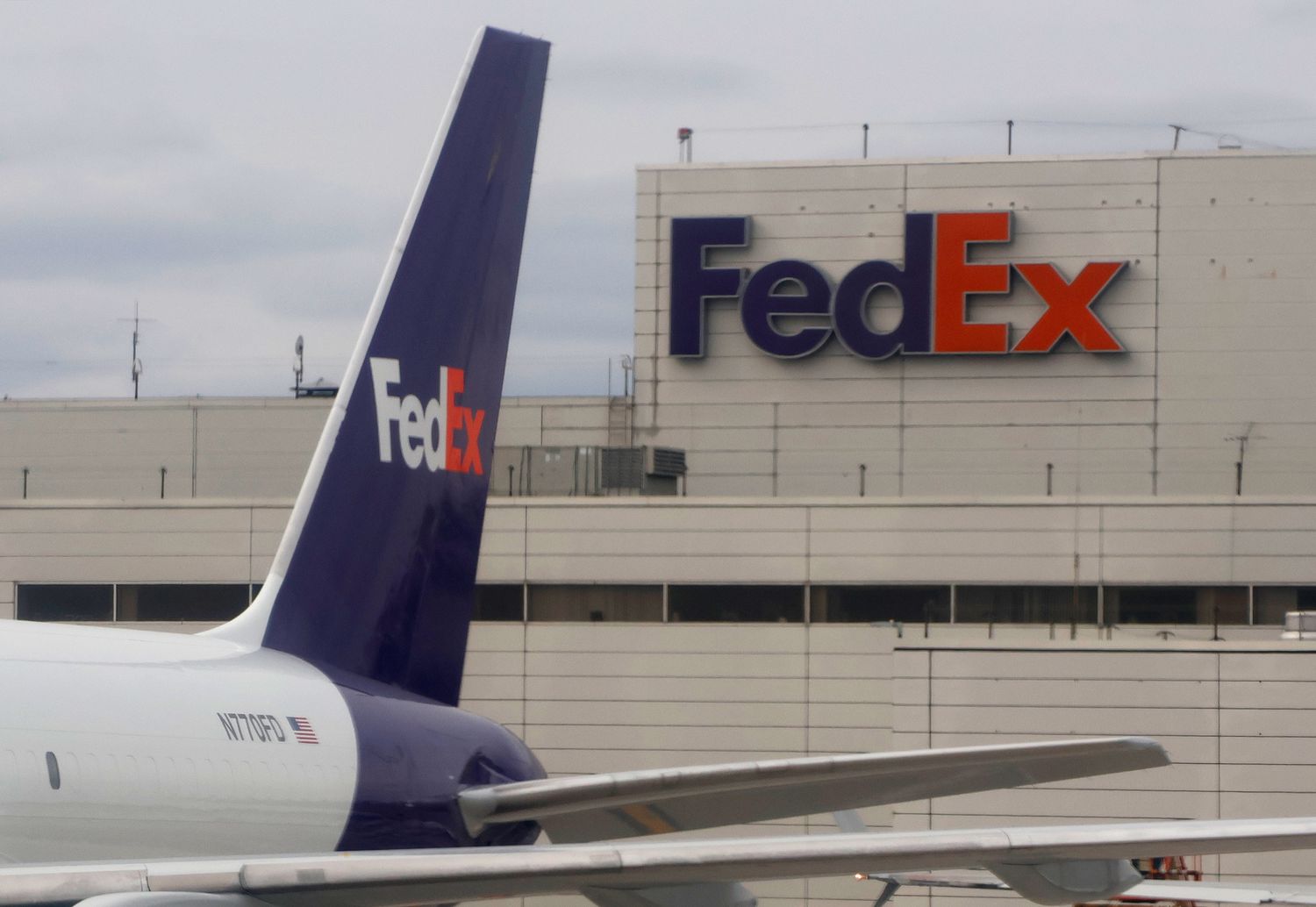 What Analysts Say About FedEx Stock Before Earnings 3 April 19, 2025 11:36 pm What Analysts Say About FedEx Stock Before Earnings A FedEx plane sits on a runway, with a building displaying the purple and orange FedEx logo on the side.