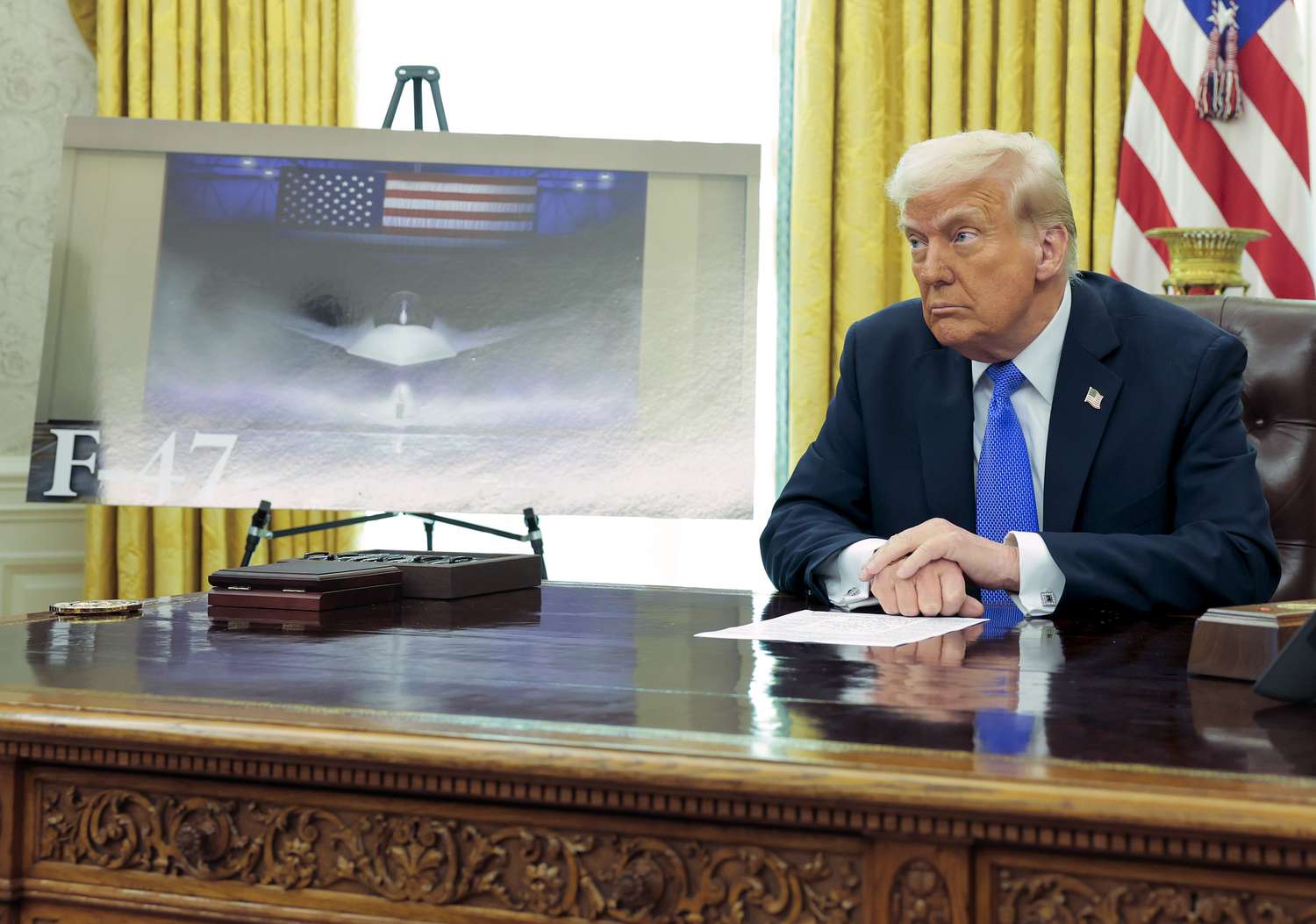 Lockheed Stock Falls as Boeing Stock Jumps on Air Force Jet Fighter Contract News 3 June 14, 2025 11:27 am Lockheed Stock Falls as Boeing Stock Jumps on Air Force Jet Fighter Contract News Trump announced the Next Generation Air Dominance (NGDA) program on March 21, 2025, the F-47, the sixth-generation high-tech Air Force fighter to succeed the F-22 Raptor