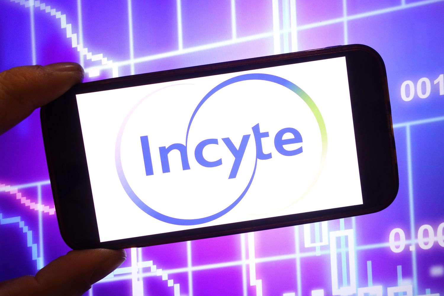 S&P500 drops by Incyte in Skin Condition Drug Trial Results 3 April 19, 2025 11:52 pm S&P500 drops by Incyte in Skin Condition Drug Trial Results The purple and green Incyte logo is seen on a phone screen in front of a purple and white stock chart background.
