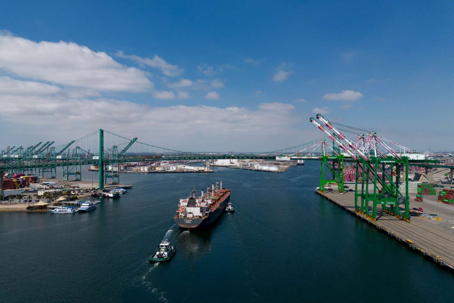 For the first time since 2022, the economy is shrinking 3 June 14, 2025 11:50 am For the first time since 2022, the economy is shrinking The Epic Trader bulk carrier arrives at the Port of Los Angeles in Los Angeles, California, US, on Monday, April 28, 2025.