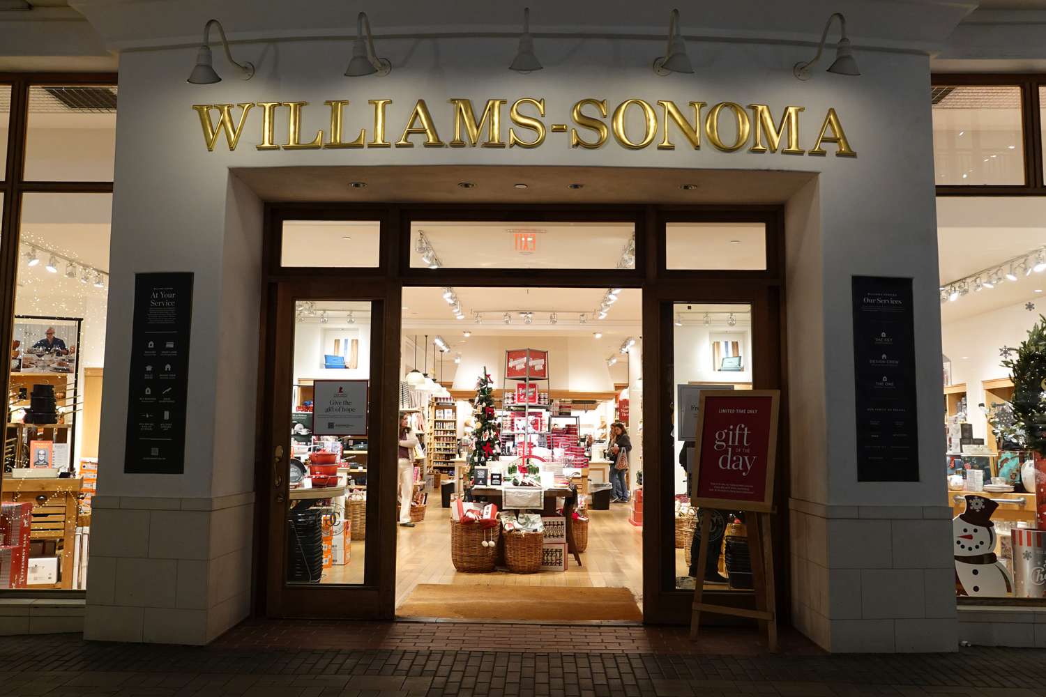 A Williams-Sonoma store in San Diego in December. 