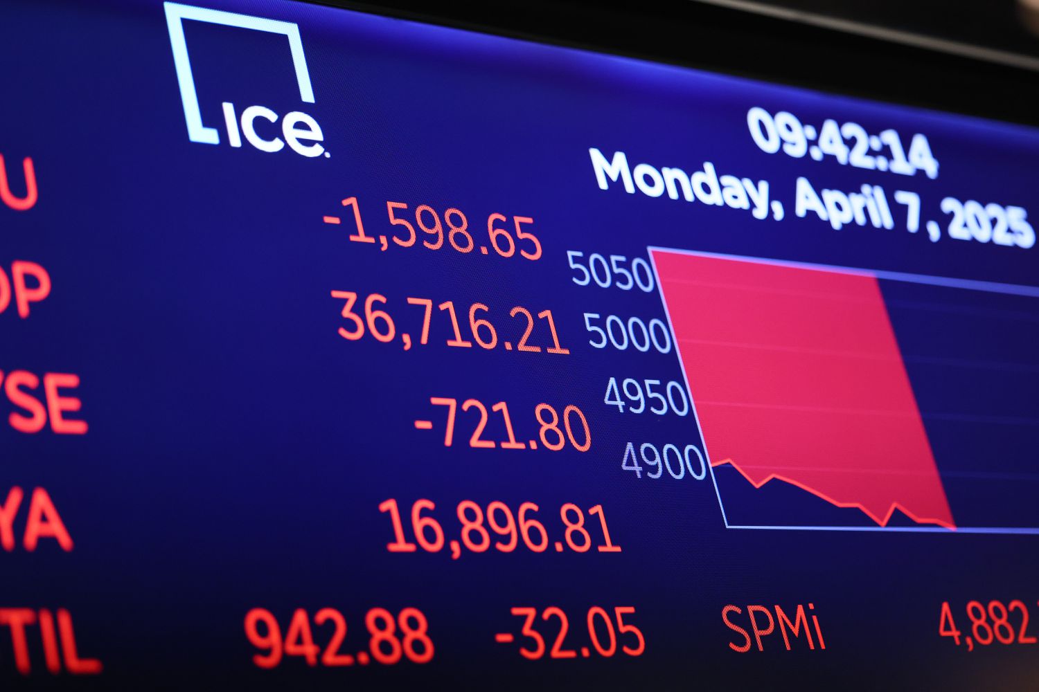 How many Americans own stock? 3 July 21, 2025 9:44 pm How many Americans own stock? Market data on the floor of the New York Stock Exchange on Monday.