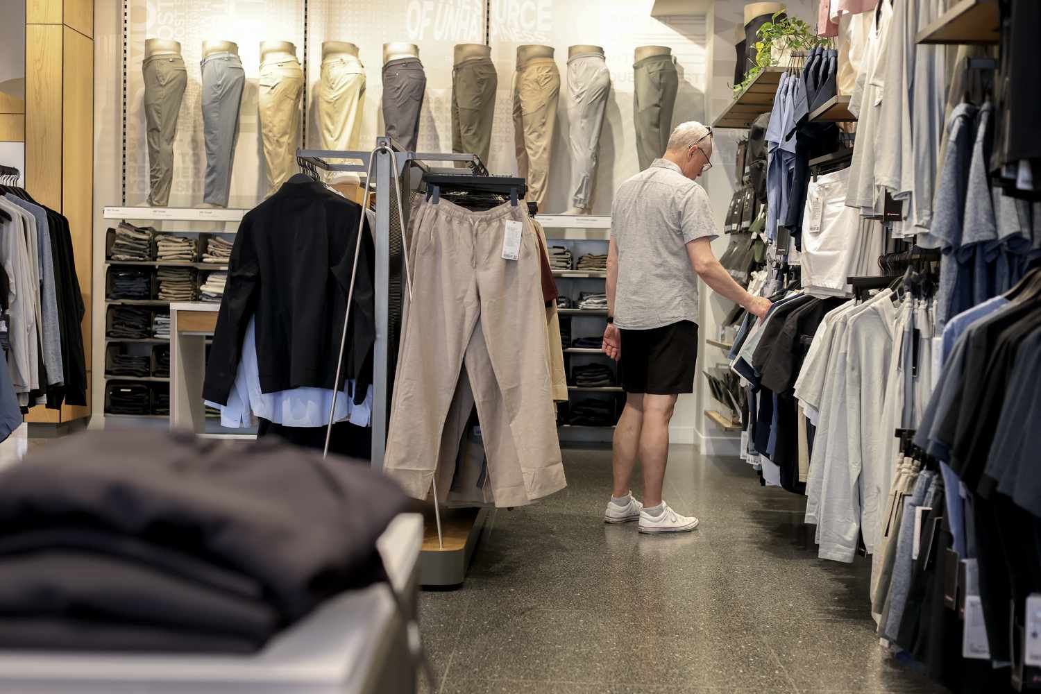 Tariffs Will Value Typical Family $3,800 A 12 months, Evaluation Says 3 June 13, 2025 2:49 am Tariffs Will Value Typical Family $3,800 A 12 months, Evaluation Says A customer shops in a Lululemon store on April 03, 2025 in Miami Beach, Florida.