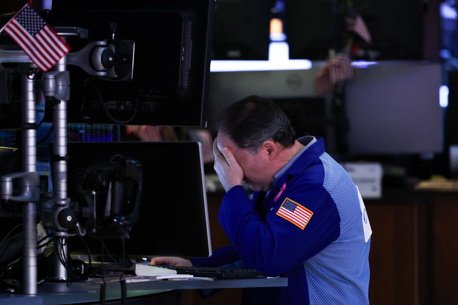 The Dow's steep decline on Thursday can be attributed to just one stock 3 July 11, 2025 6:13 pm The Dow's steep decline on Thursday can be attributed to just one stock A trader works on the floor of the New York Stock Exchange.